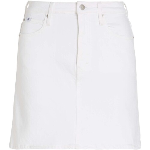 Vêtements Femme Jupes Ck Pavi JEANS Hr A-Line Mini Skirt Blanc