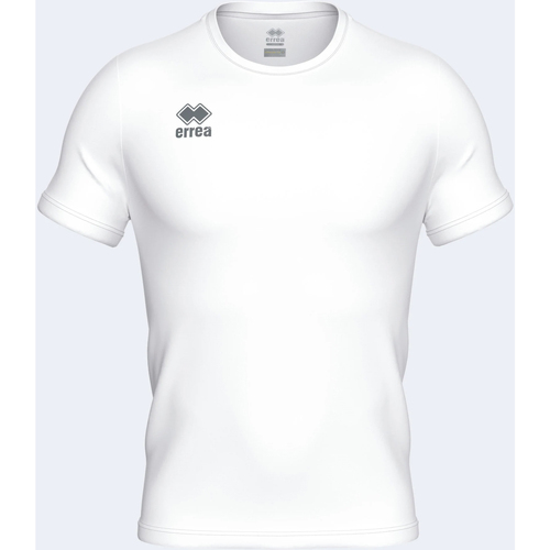 Vêtements T-shirts & Polos Errea Evo T-Shirt Mc Ad Blanc