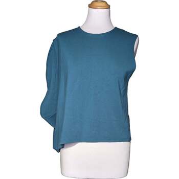 Vêtements Femme Débardeurs / T-shirts sans manche Zara débardeur  38 - T2 - M Bleu Bleu