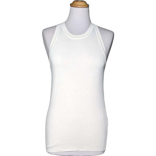 Vêtements Femme Débardeurs / T-shirts sans manche Zara débardeur  40 - T3 - L Blanc Blanc