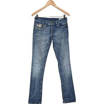 Vêtements Femme Jeans Diesel jean droit femme  38 - T2 - M Bleu Bleu