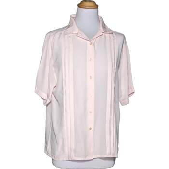 Vêtements Femme Chemises / Chemisiers Gerard Pasquier chemise  42 - T4 - L/XL Rose Rose