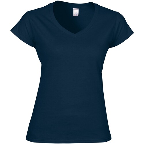 Vêtements Femme T-shirts manches longues Gildan GD078 Bleu
