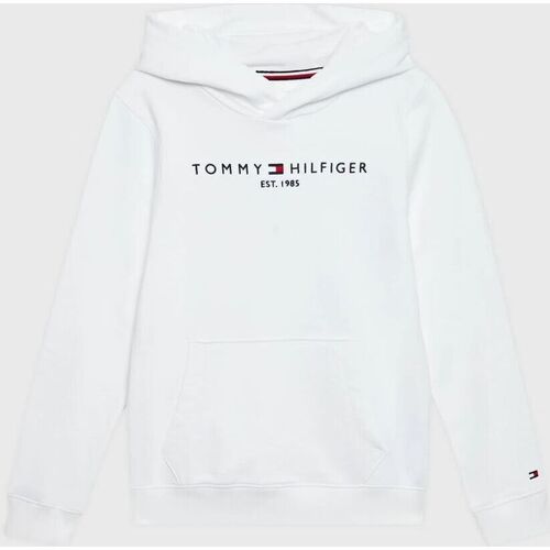 Vêtements Enfant Sweats Tommy Hilfiger KS0KS00205T ESSTL HDD-YBR WHITE Blanc