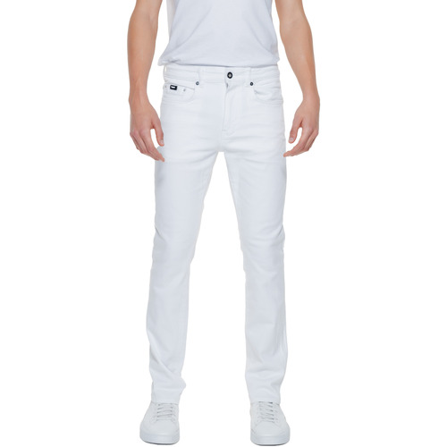 Vêtements Homme Jeans droit Gas ALBERT SIMPLE REV A7233 02CW Blanc
