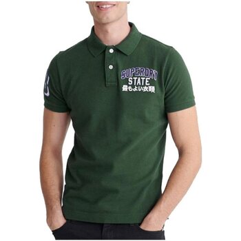 Vêtements Homme T-shirts & Polos Superdry M1110008A Vert