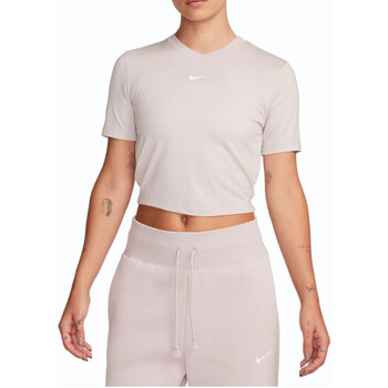 Vêtements Femme T-shirts manches courtes Nike FB2873 Rose