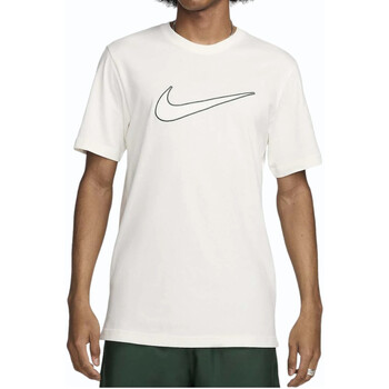 Vêtements Homme T-shirts manches courtes Nike FN0248 Beige