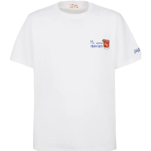 Vêtements Homme T-shirts manches courtes Mc2 Saint Barth PORTOFINO Blanc