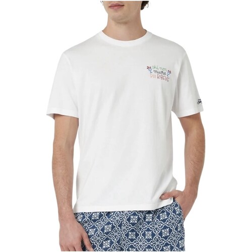 Vêtements Homme T-shirts manches courtes Mc2 Saint Barth PORTOFINO Blanc