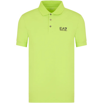 Vêtements Homme T-shirts & Polos Emporio Armani EA7 Polo Jaune