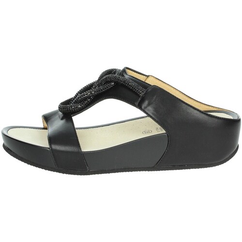 Chaussures Femme Claquettes Grunland CI2575-C9 Noir