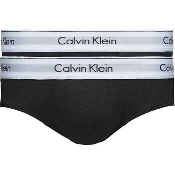 Sous-vêtements Homme Slips Calvin Klein Jeans 2P Hip Brief Noir
