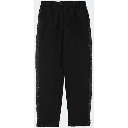 Vêtements Garçon Pantalons Richmond  Noir