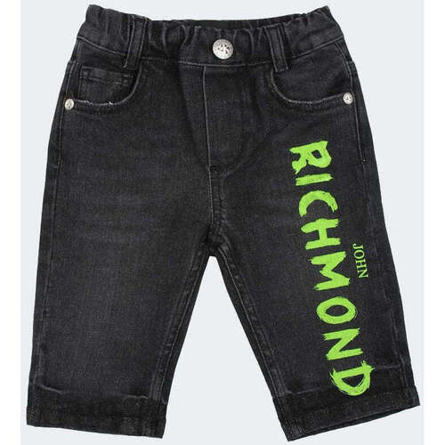 Vêtements Garçon Jeans Richmond  Noir