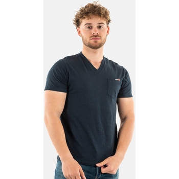 Vêtements Homme T-shirts manches courtes Schott tskea2 Bleu