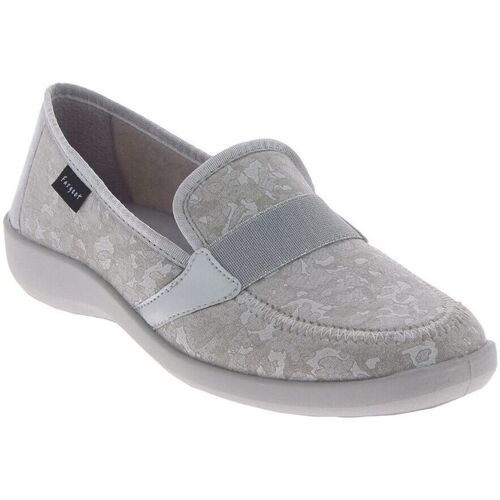Chaussures Femme Chaussons Fargeot Chaussons MARINETTE Gris