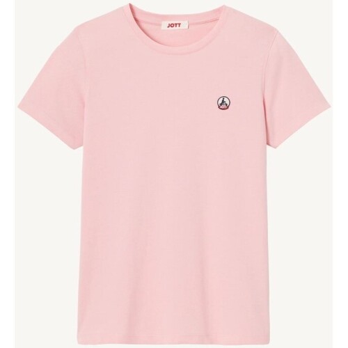 Vêtements Femme T-shirts manches courtes JOTT - Tee Shirt Rosas 472 - rose Rose