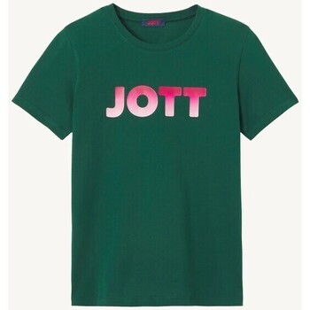 Vêtements Femme T-shirts manches courtes JOTT - Tee Shirt Rosas logo 249 - vert Vert