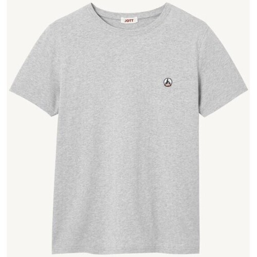 Vêtements Homme T-shirts manches courtes JOTT - Tee Shirt Pietro homme - gris Gris