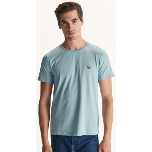 Vêtements Homme T-shirts manches courtes JOTT - Tee Shirt Pietro homme - ciel Bleu