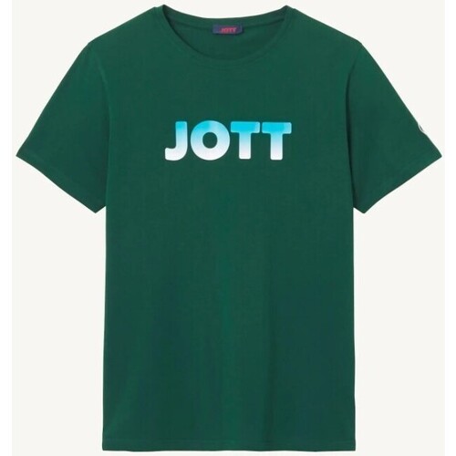 Vêtements Homme T-shirts manches courtes JOTT - Tee Shirt Pietro logo homme - vert Vert
