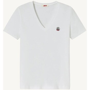 Vêtements Femme T-shirts manches courtes JOTT - Tee Shirt Cancun femme - blanc Blanc