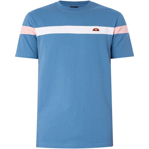 Vêtements Homme T-shirts manches courtes Ellesse T-shirt Caserio Bleu