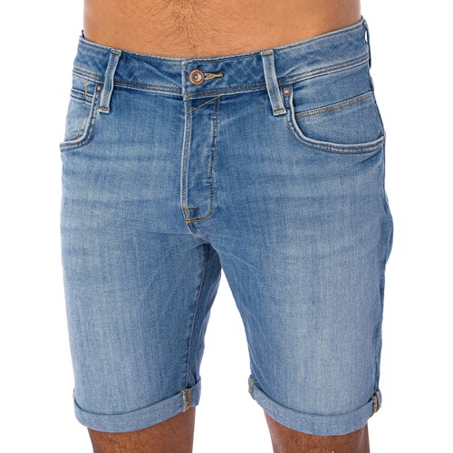 Vêtements Homme Shorts / Bermudas Jack & Jones Short en jean Rick 037 Renard Bleu