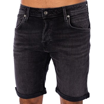 Vêtements Homme Shorts / Bermudas Jack & Jones Short en jean Rick 344 Fox Noir