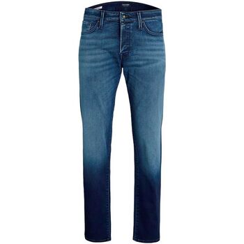 Vêtements Homme Jeans Out Jack & Jones 12249136 GLEEN-BLUE DENIM Bleu