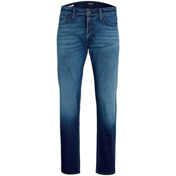 Vêtements Homme Jeans Jack & Jones 12249136 GLEEN-BLUE DENIM Bleu