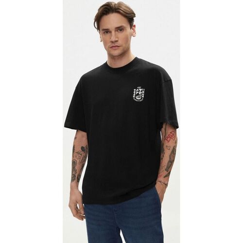 Vêtements Homme T-shirts & Polos Jack & Jones 12249223 DIRK-BLACK Noir