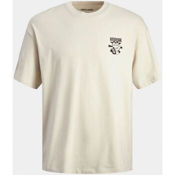 Vêtements Homme T-shirts & Polos Jack & Jones 12249223 DIRK-MOONBEAM Beige