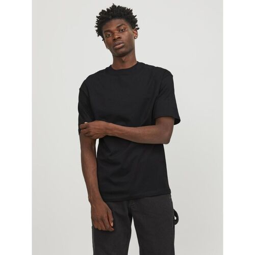 Vêtements Homme T-shirts & Polos Jack & Jones 12249319 BRADLEY-BLACK Noir