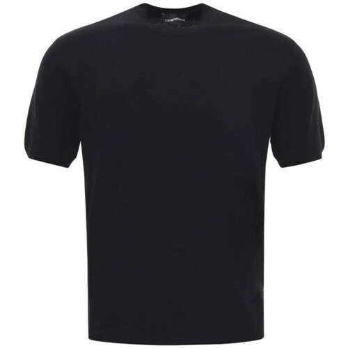 Vêtements Homme T-shirts manches courtes Emporio Armani  Noir