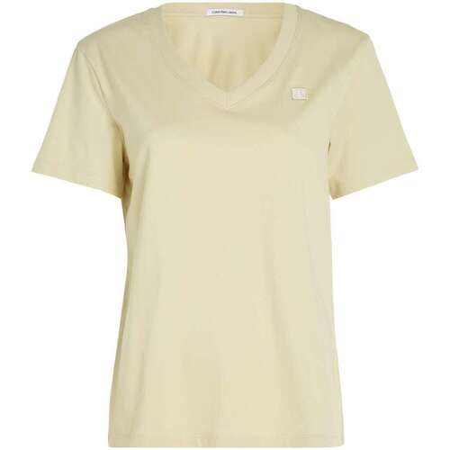 Vêtements Femme T-shirts manches courtes Calvin Klein Jeans 160978VTPE24 Vert
