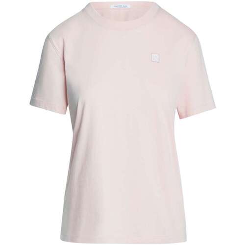 Vêtements Femme T-shirts manches courtes Calvin Klein Jeans 160979VTPE24 Rose