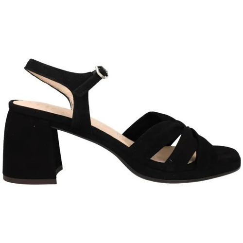 Chaussures Femme Sandales et Nu-pieds Wonders T6PL1 TUBULARES PLISADAS Noir