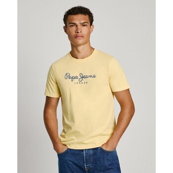 Vêtements Homme T-shirts manches courtes Pepe jeans PM509428 ABEL Jaune