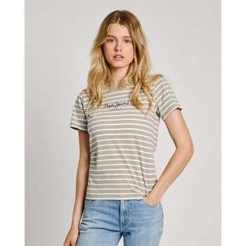 Vêtements Femme T-shirts & Polos Pepe jeans PL505876 ELBA Vert