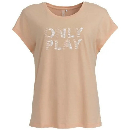 Vêtements Femme Aller au contenu principal Only Play TEE SHIRT ONLY - SALMON PRINT  IN WHI - L Multicolore
