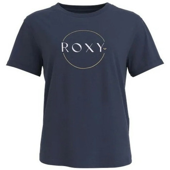 Vêtements Femme T-shirts manches courtes Roxy TEE SHIRT  - Marine - S Multicolore