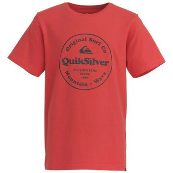 Vêtements Garçon T-shirts manches courtes Quiksilver TEE SHIRT  - CAYENNE - 10 ans Multicolore