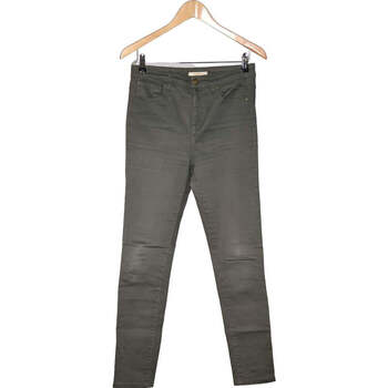 jeans camaieu  jean slim femme  38 - t2 - m vert 
