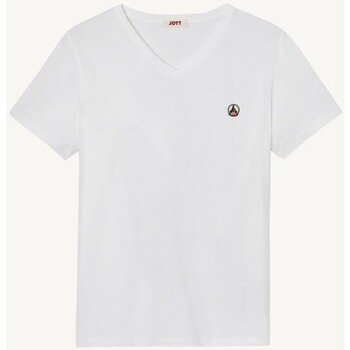 Vêtements Homme T-shirts manches courtes JOTT - Tee Shirt Benito 901 - blanc Blanc