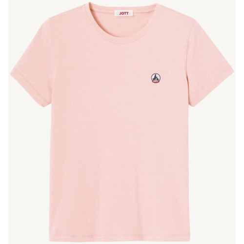 Vêtements Femme T-shirts manches courtes JOTT - Tee Shirt Rosas 463 - rose clair Rose