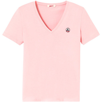 Vêtements Femme T-shirts manches courtes JOTT - Tee Shirt Cancun 463 - rose clair Rose