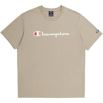 Vêtements Homme T-shirts manches courtes Champion Crewneck t-shirt Beige