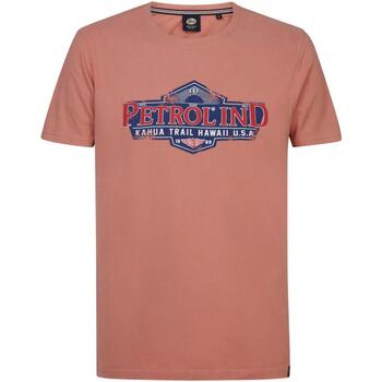 Vêtements Homme T-shirts manches courtes Petrol Industries Men t-shirt ss classic print Rose